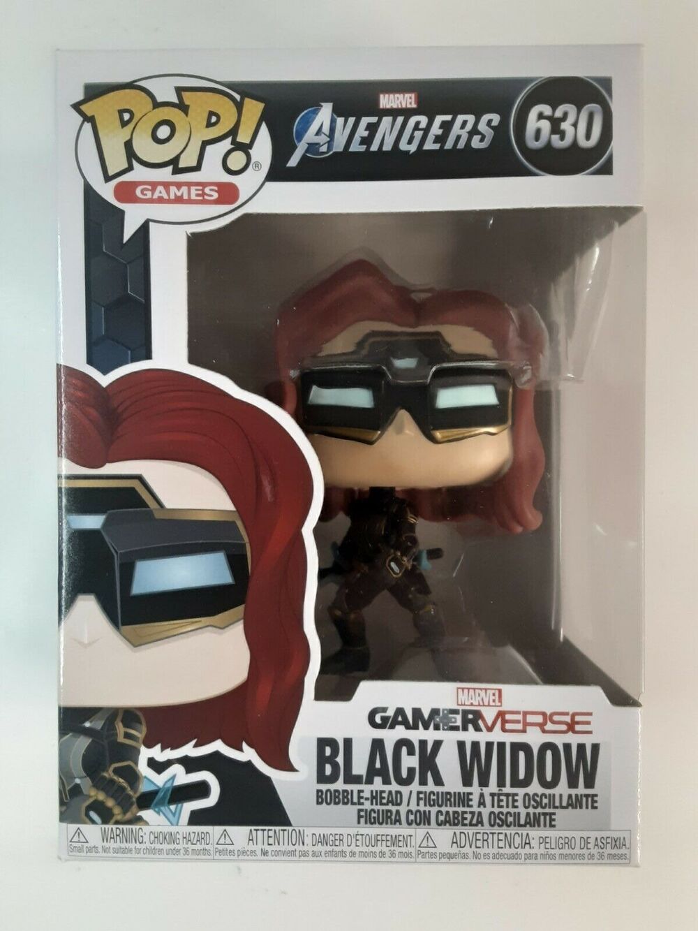 Funko - POP Marvel: Avengers Game- Black Widow Brand New In Box